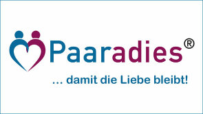 Logo „Paaradies ... damit die Liebe bleibt!“